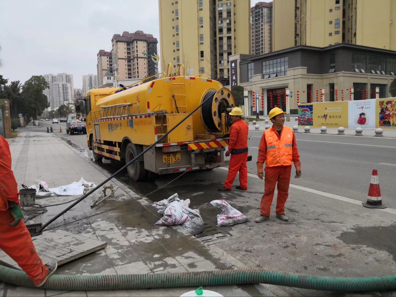 宁安排污管道清淤-管道清洗